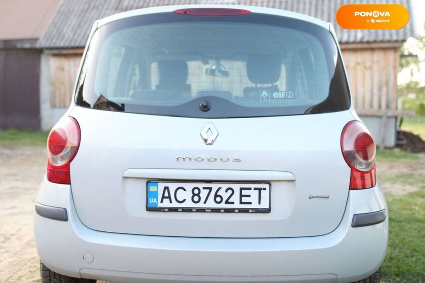 Renault Modus, 2005, Бензин, 1.15 л., 280 тис. км, Хетчбек, Сірий, Київ Cars-Pr-56131 фото
