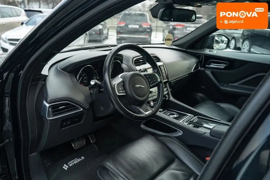 Jaguar F-Pace, 2018 г., Бензин, 87 тыс. км, Внедорожник / Кроссовер, Чорный, Черновцы AT-10410462 фото