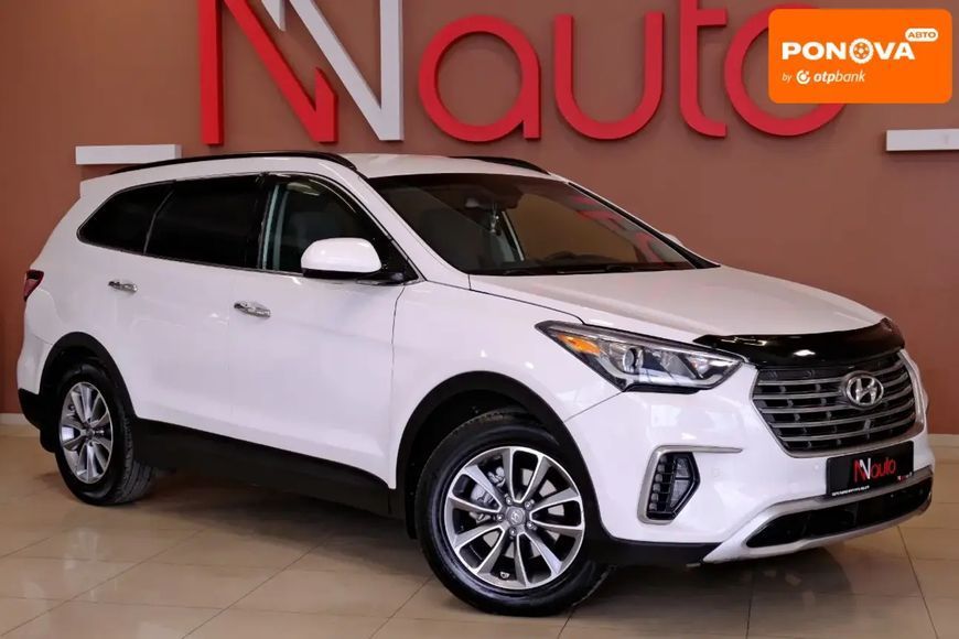 Hyundai Santa FE, 2016 г., Бензин, 208 тыс. км, Внедорожник / Кроссовер, Белый, Одесса AT-10416940 фото