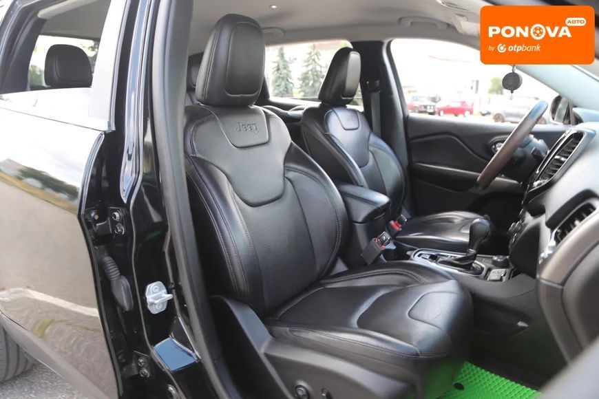 Jeep Cherokee, 2018 р., Газ пропан-бутан / Бензин, 183 тис. км, Позашляховик / Кросовер, Чорний, Київ AT-10424419 фото