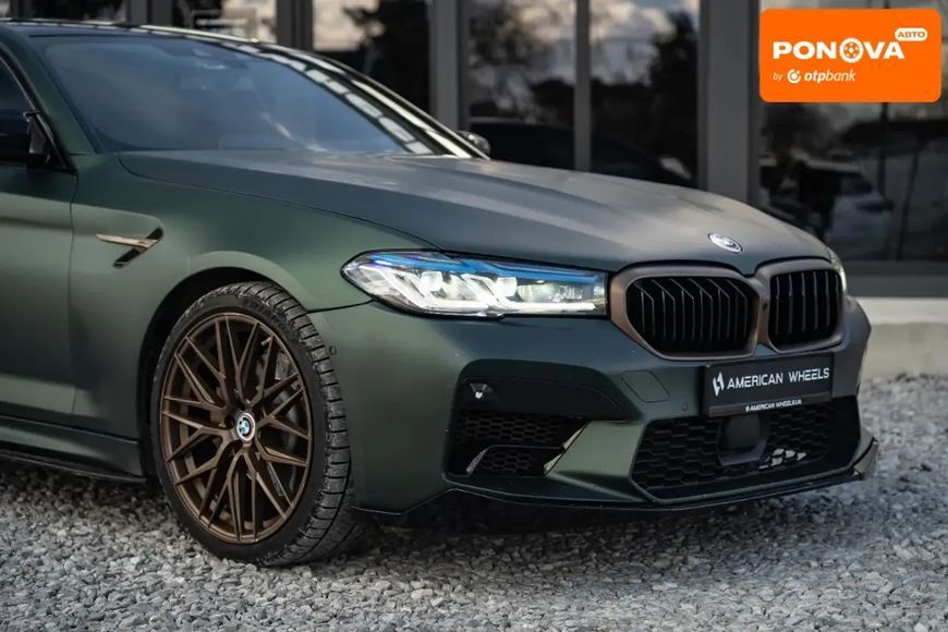 BMW 5 Series, 2017 г., Бензин, 153 тыс. км, Седан, Зеленый, Черновцы AT-10413596 фото