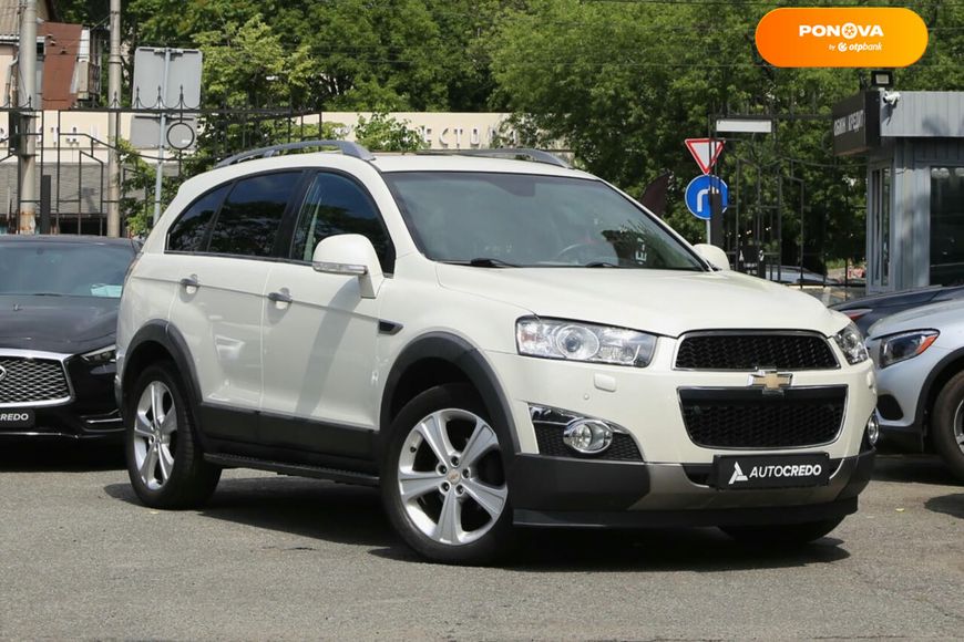 Chevrolet Captiva, 2012, Дизель, 2.2 л., 113 тис. км, Позашляховик / Кросовер, Білий, Київ 98611 фото