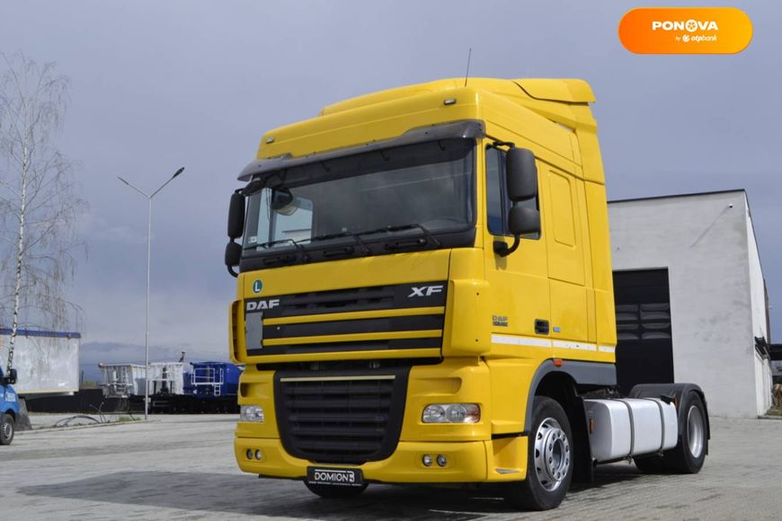 DAF XF 105, 2014, Дизель, 12.9 л., 932 тис. км, Тягач, Жовтий, Хуст 40893 фото