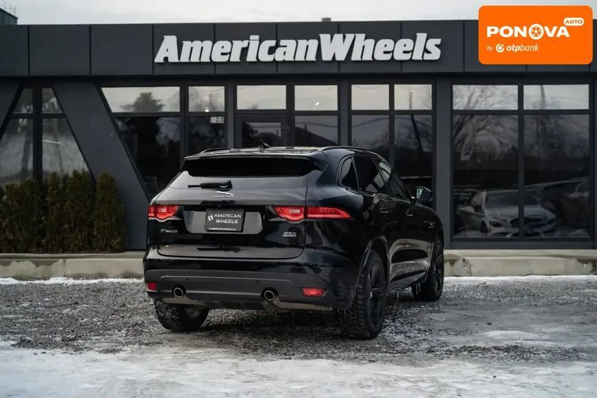 Jaguar F-Pace, 2018 г., Бензин, 87 тыс. км, Внедорожник / Кроссовер, Чорный, Черновцы AT-10410462 фото