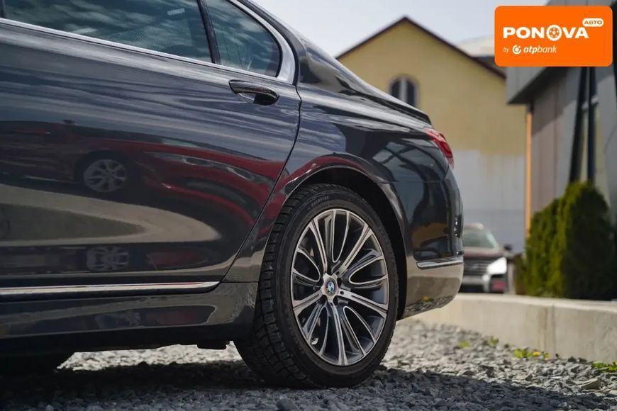 BMW 7 Series, 2015 р., Бензин, 130 тис. км, Седан, Сірий, Чернівці AT-10407363 фото