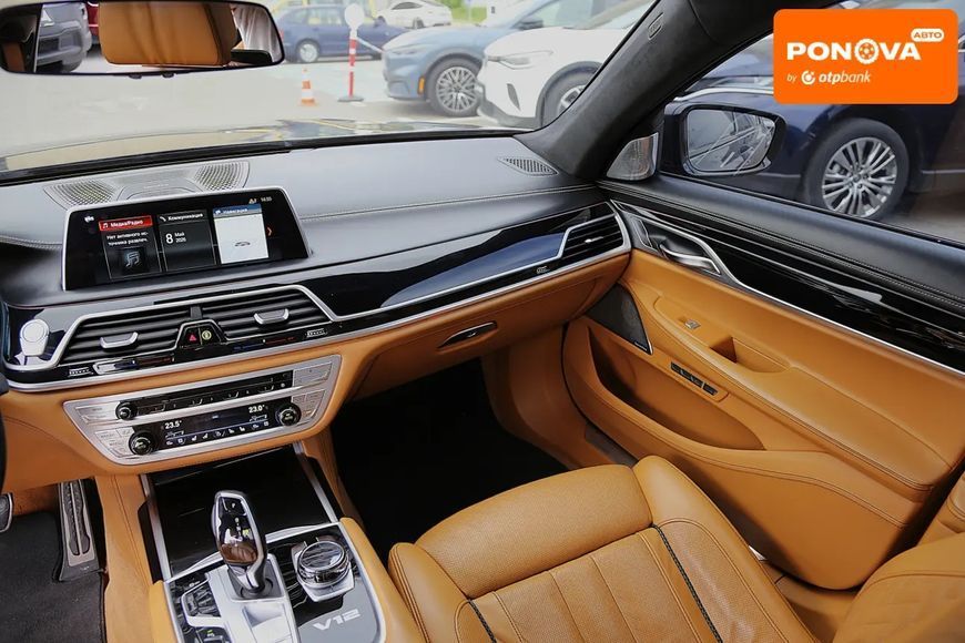BMW 7 Series, 2017 р., Бензин, 188 тис. км, Седан, Чорний, Київ AT-10416979 фото