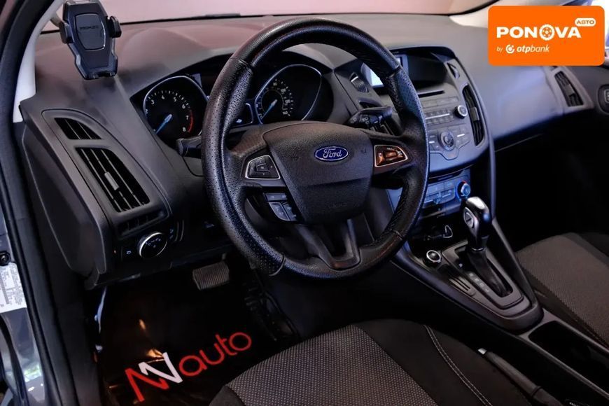 Ford Focus, 2016 р., Бензин, 155 тис. км, Седан, Сірий, Одеса AT-10417816 фото