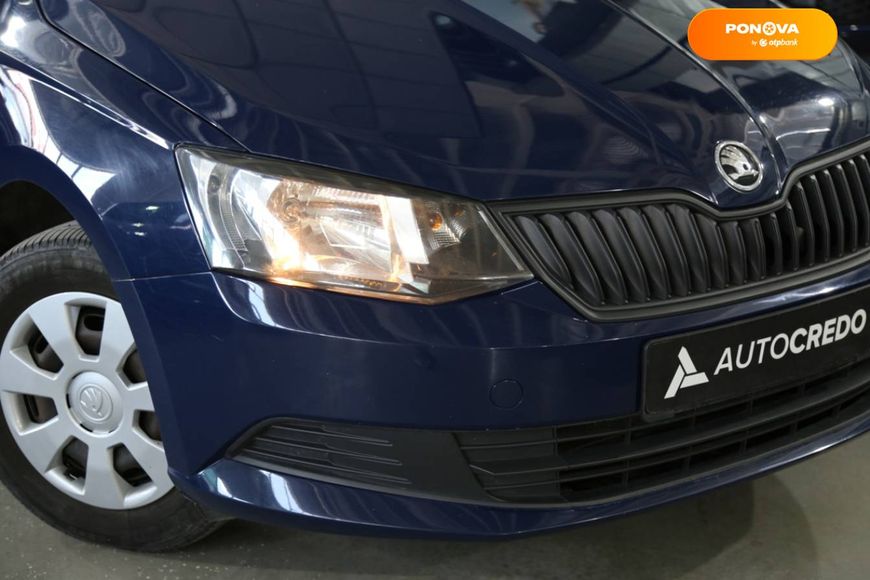 Skoda Fabia, 2018, Бензин, 1 л., 120 тыс. км, Хетчбек, Синий, Киев 46176 фото