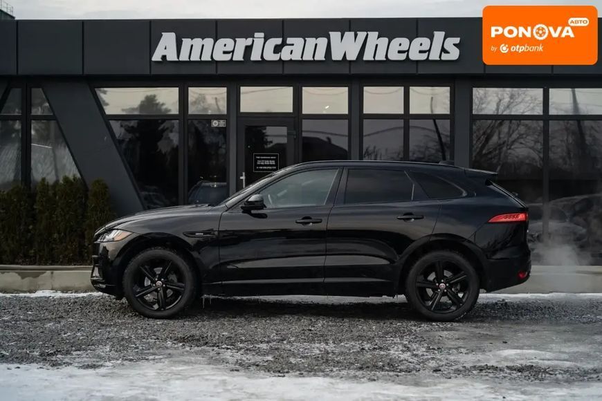 Jaguar F-Pace, 2018 г., Бензин, 87 тыс. км, Внедорожник / Кроссовер, Чорный, Черновцы AT-10410462 фото