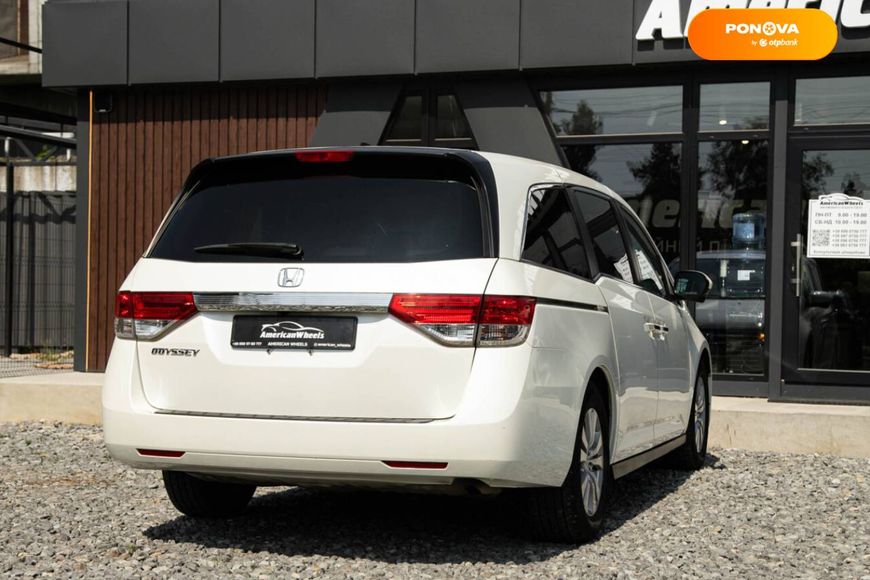 Honda Odyssey, 2015, Бензин, 3.47 л., 140 тис. км, Мінівен, Білий, Чернівці 13007 фото