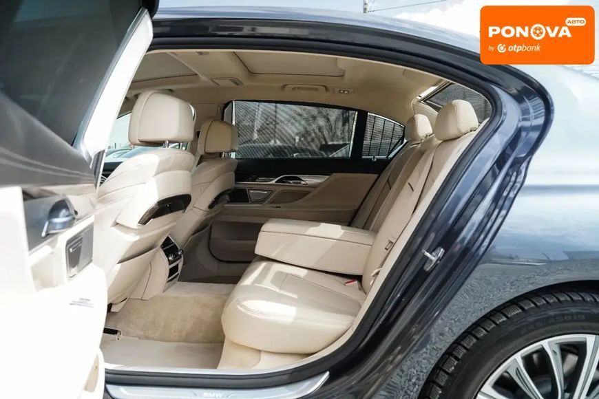BMW 7 Series, 2015 р., Бензин, 130 тис. км, Седан, Сірий, Чернівці AT-10407363 фото