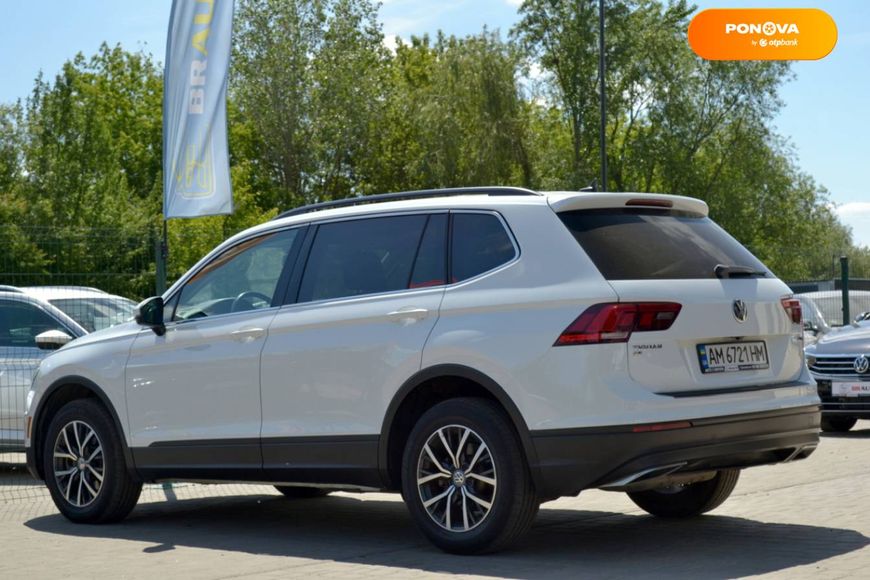 Volkswagen Tiguan, 2019, Бензин, 1.98 л., 102 тис. км, Позашляховик / Кросовер, Білий, Бердичів 110167 фото