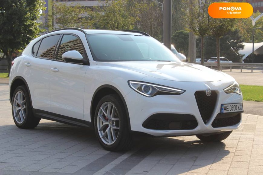 Alfa Romeo Stelvio, 2018, Бензин, 2 л., 25 тис. км, Позашляховик / Кросовер, Білий, Дніпро (Дніпропетровськ) 44880 фото