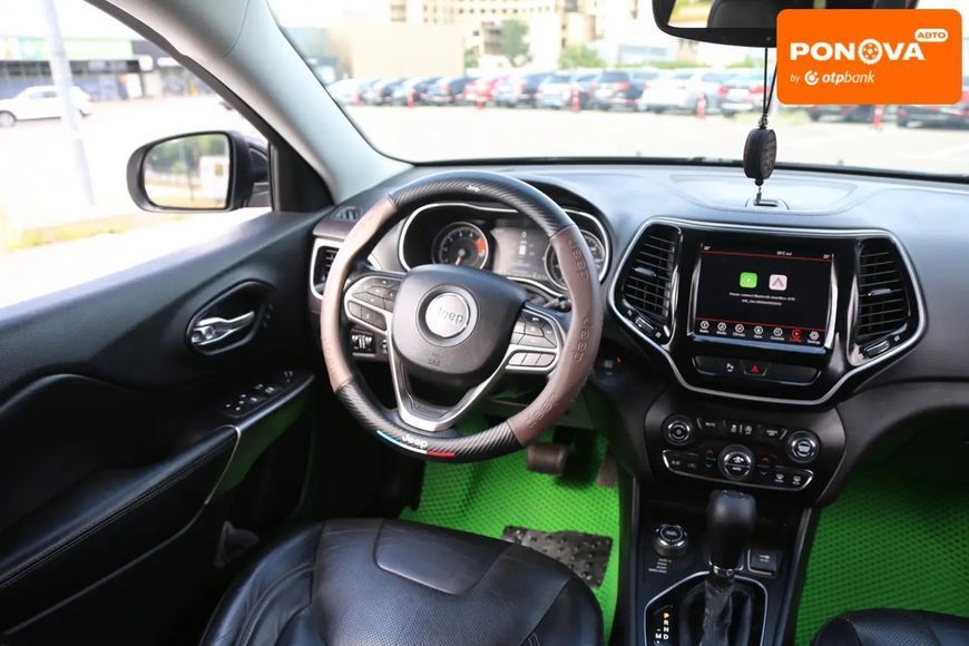 Jeep Cherokee, 2018 р., Газ пропан-бутан / Бензин, 183 тис. км, Позашляховик / Кросовер, Чорний, Київ AT-10424419 фото