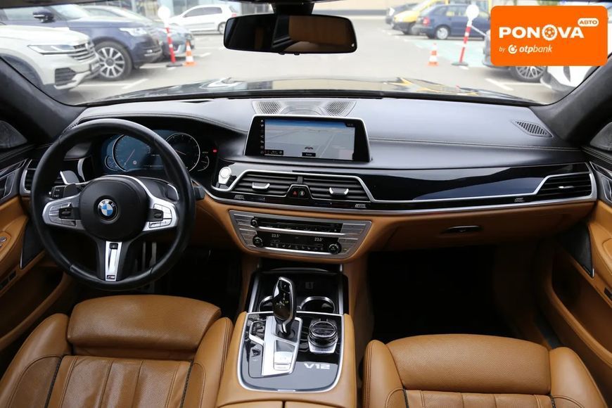 BMW 7 Series, 2017 р., Бензин, 188 тис. км, Седан, Чорний, Київ AT-10416979 фото