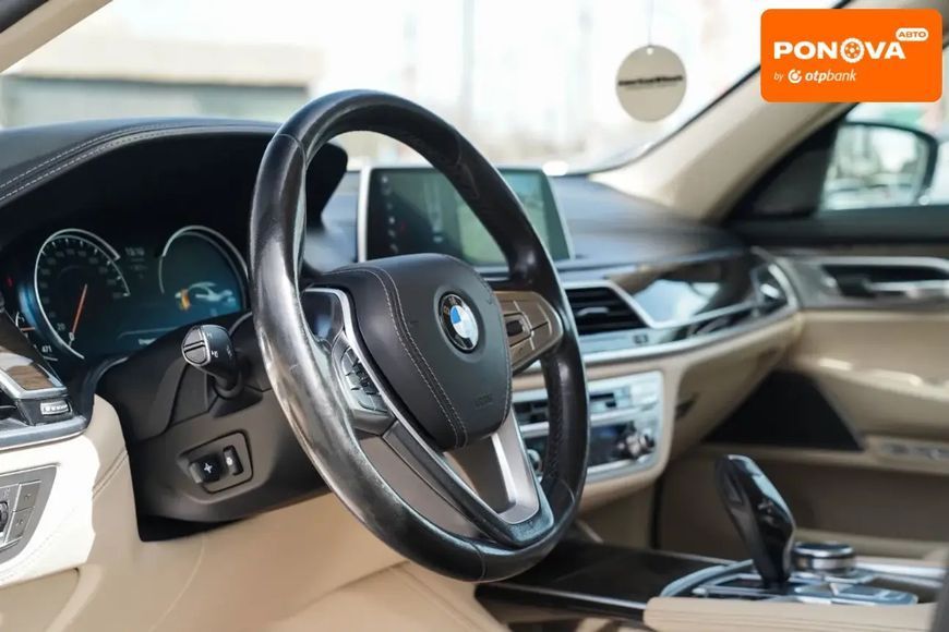 BMW 7 Series, 2015 р., Бензин, 130 тис. км, Седан, Сірий, Чернівці AT-10407363 фото