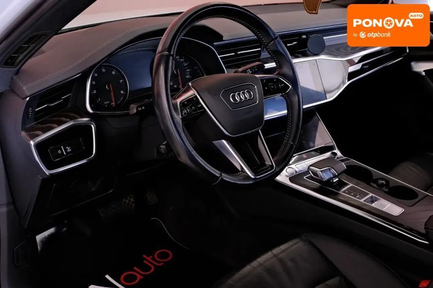 Audi A6, 2019 р., Гібрид (MHEV), 143 тис. км, Седан, Білий, Одеса AT-10419295 фото