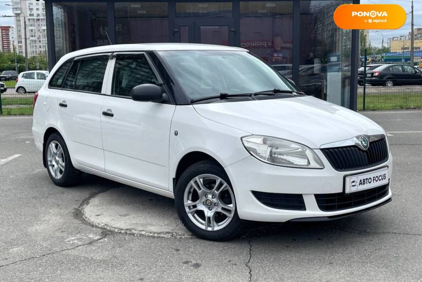 Skoda Fabia, 2012, Дизель, 1.6 л., 188 тыс. км, Универсал, Белый, Киев 41543 фото