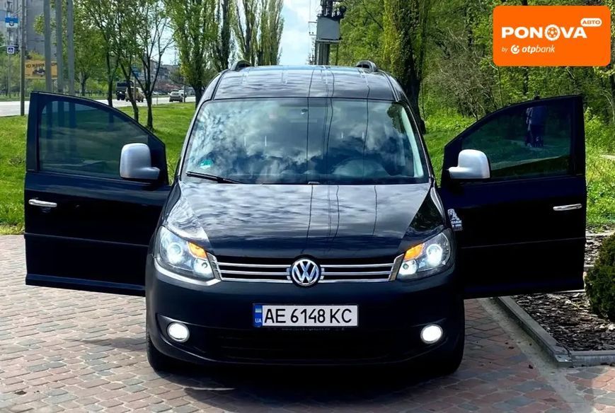Volkswagen Caddy, 2011 р., Дизель, 320 тис. км, Універсал, Чорний, Павлоград AT-10416492 фото