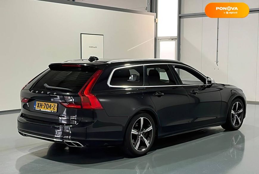 Volvo V90, 2019, Дизель, 2 л., 156 тыс. км, Универсал, Чорный, Киев Cars-EU-US-KR-32018 фото