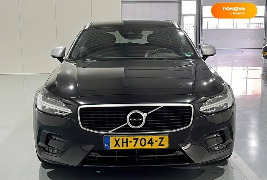 Volvo V90, 2019, Дизель, 2 л., 156 тыс. км, Универсал, Чорный, Киев Cars-EU-US-KR-32018 фото