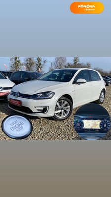 Volkswagen e-Golf, 2020, Електро, 34 тыс. км, Хетчбек, Белый, Львов 39844 фото