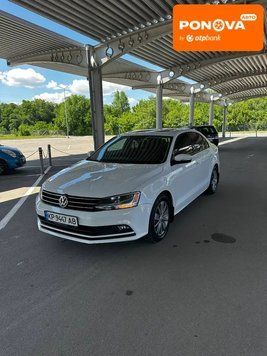 Volkswagen Jetta, 2015 г., Бензин, 160 тыс. км, Седан, Белый, Запорожье AT-10420130 фото