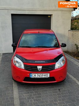 Dacia Sandero, 2009, Бензин, 1.4 л., 171 тис. км, Хетчбек, Червоний, Черкаси Cars-Pr-276118 фото