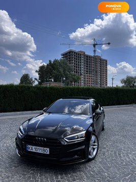 Audi A5 Sportback, 2019, Бензин, 1.98 л., 48 тис. км, Ліфтбек, Чорний, Дніпро (Дніпропетровськ) Cars-Pr-57492 фото