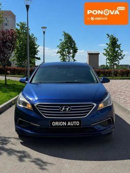 Hyundai Sonata, 2016 р., Бензин, 165 тис. км, Седан, Синій, Дніпро (Дніпропетровськ) AT-10418740 фото