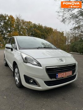 Peugeot 5008, 2014, Дизель, 1.6 л., 211 тис. км, Мікровен, Білий, Черкаси Cars-Pr-274751 фото