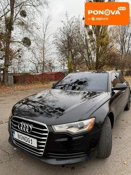 Audi A6, 2013 г., Бензин, 311 тыс. км, Седан, Чорный, Тальне AT-10405538 фото