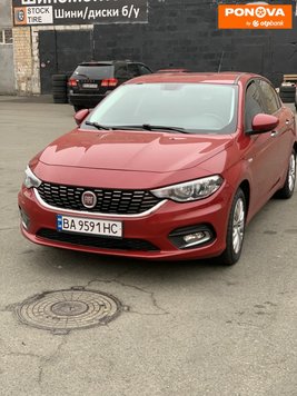 Fiat Tipo, 2017, Газ пропан-бутан / Бензин, 1.37 л., 129 тис. км, Седан, Червоний, Київ Cars-Pr-265940 фото