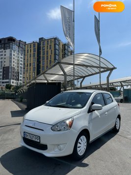 Mitsubishi Mirage, 2014, Бензин, 1.2 л., 112 тис. км, Хетчбек, Білий, Одеса Cars-Pr-187207 фото