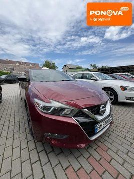 Nissan Maxima, 2016 р., Газ метан / Бензин, 140 тис. км, Седан, Червоний, Запоріжжя AT-10417722 фото