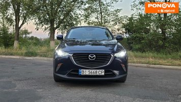 Mazda CX-3, 2018, Дизель, 1.5 л., 110 тис. км, Позашляховик / Кросовер, Синій, Дніпро (Дніпропетровськ) Cars-Pr-268911 фото