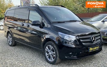 Mercedes-Benz Vito, 2021, Дизель, 2 л., 57 тис. км, Мінівен, Чорний, Коломия 277922 фото