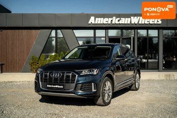 Audi Q7, 2023 р., Бензин, 31 тис. км, Позашляховик / Кросовер, Синій, Чернівці AT-10404240 фото