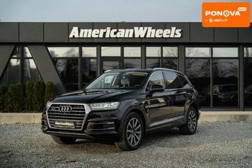 Audi Q7, 2018 р., Бензин, 117 тис. км, Позашляховик / Кросовер, Чорний, Чернівці AT-10405130 фото
