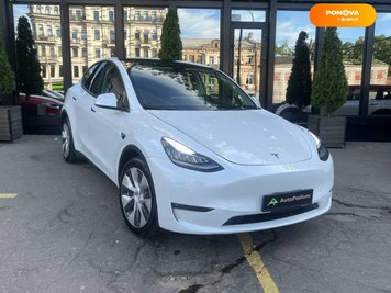 Tesla Model Y, 2020, Електро, 74 тис. км, Позашляховик / Кросовер, Білий, Київ 107389 фото
