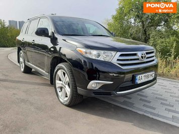 Toyota Highlander, 2011, Газ пропан-бутан / Бензин, 3.46 л., 204 тис. км, Позашляховик / Кросовер, Чорний, Київ Cars-Pr-273485 фото