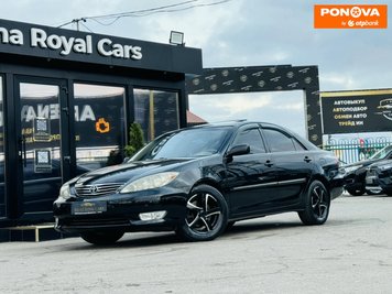 Toyota Camry, 2004, Газ пропан-бутан / Бензин, 3 л., 283 тис. км, Седан, Чорний, Харків 281038 фото