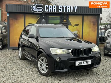 BMW X3, 2016, Дизель, 2 л., 183 тис. км, Позашляховик / Кросовер, Чорний, Стрий 278840 фото