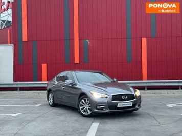 Infiniti Q50, 2016, Бензин, 1.99 л., 166 тис. км, Седан, Сірий, Київ 279818 фото