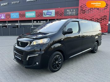 Peugeot Traveller, 2019, Дизель, 2 л., 296 тис. км, Мінівен, Чорний, Київ Cars-Pr-154141 фото