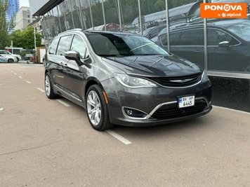 Chrysler Pacifica, 2017, Гібрид (HEV), 3.61 л., 165 тис. км, Мінівен, Сірий, Київ 258896 фото