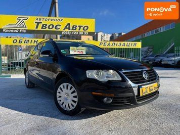 Volkswagen Passat, 2009 г., Бензин, 204 тыс. км, Универсал, Чорный, Кривой Рог AT-10408201 фото