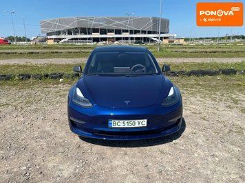 Tesla Model 3, 2021 г., Електро, 189 тыс. км, Седан, Синий, Львов AT-10400609 фото
