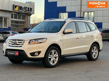 Hyundai Santa FE, 2011, Дизель, 2 л., 140 тис. км, Позашляховик / Кросовер, Білий, Одеса 280716 фото