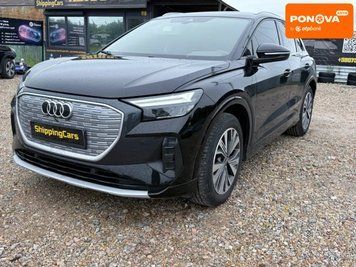 Audi Q4 e-tron, 2021 р., Електро, 44 тис. км, Позашляховик / Кросовер, Чорний, Софіївська Борщагівка AT-10422071 фото